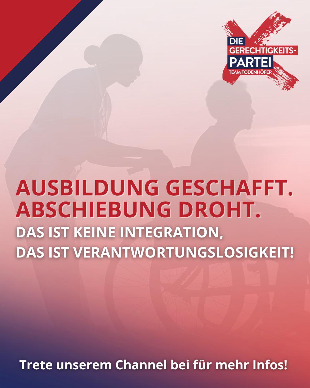 Menschen in Ausbildung abschieben? 